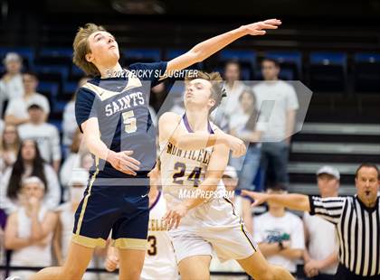 Thumbnail 2 in Bloomington Central Catholic vs. Monticello (IHSA Class 2A Super Sectionals) photogallery.