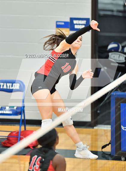 Thumbnail 1 in Bellville vs. Canyon (2023 KISD/CFISD Varsity Tournament) photogallery.