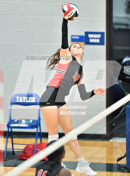 Thumbnail 3 in Bellville vs. Canyon (2023 KISD/CFISD Varsity Tournament) photogallery.