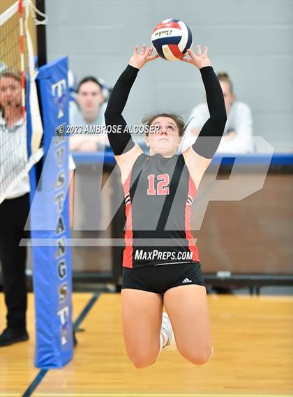Thumbnail 3 in Bellville vs. Canyon (2023 KISD/CFISD Varsity Tournament) photogallery.