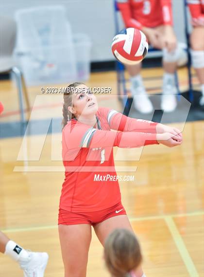 Thumbnail 1 in Bellville vs. Canyon (2023 KISD/CFISD Varsity Tournament) photogallery.