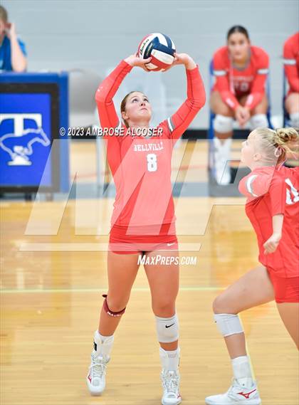 Thumbnail 3 in Bellville vs. Canyon (2023 KISD/CFISD Varsity Tournament) photogallery.