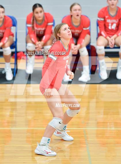 Thumbnail 2 in Bellville vs. Canyon (2023 KISD/CFISD Varsity Tournament) photogallery.