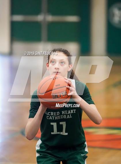 Thumbnail 2 in Bishop O'Dowd vs. Sacred Heart Cathedral Preparatory (Elite is Earned New Year Classic) photogallery.