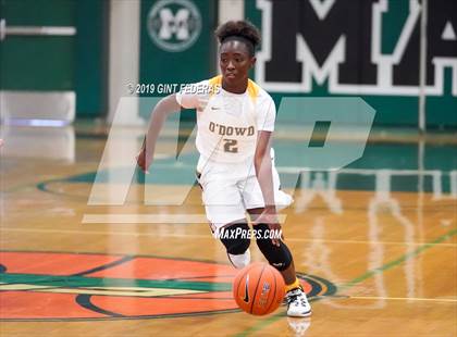 Thumbnail 1 in Bishop O'Dowd vs. Sacred Heart Cathedral Preparatory (Elite is Earned New Year Classic) photogallery.