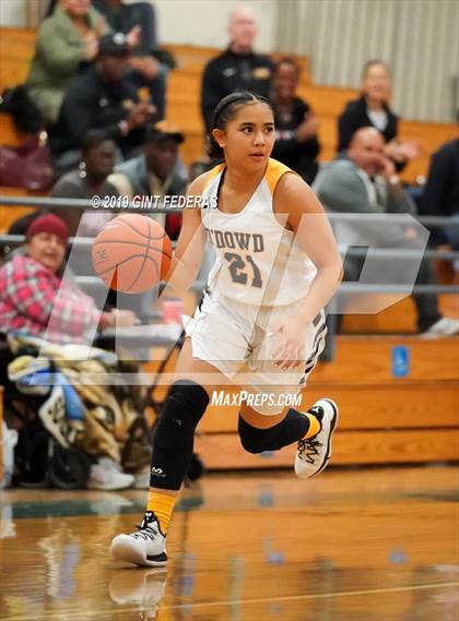 Thumbnail 3 in Bishop O'Dowd vs. Sacred Heart Cathedral Preparatory (Elite is Earned New Year Classic) photogallery.