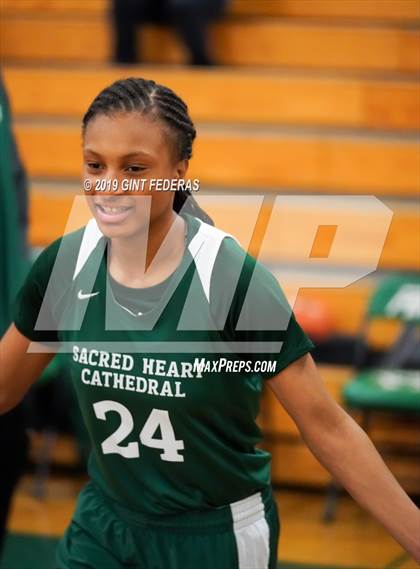 Thumbnail 1 in Bishop O'Dowd vs. Sacred Heart Cathedral Preparatory (Elite is Earned New Year Classic) photogallery.