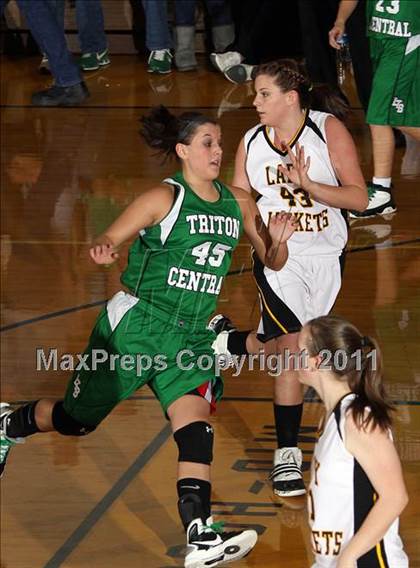 Thumbnail 3 in Morristown vs. Triton Central photogallery.