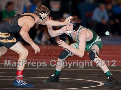Thumbnail 1 in CIF State Wrestling Championships (Day 1 - Round 3) photogallery.