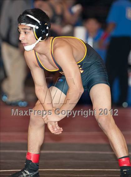 Thumbnail 3 in CIF State Wrestling Championships (Day 1 - Round 3) photogallery.