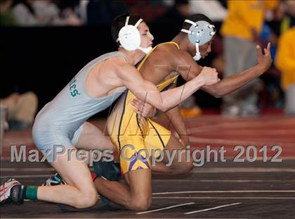 Thumbnail 3 in CIF State Wrestling Championships (Day 1 - Round 3) photogallery.