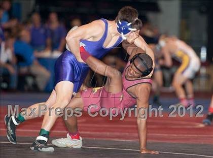 Thumbnail 1 in CIF State Wrestling Championships (Day 1 - Round 3) photogallery.