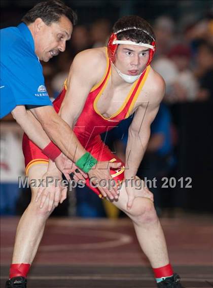 Thumbnail 3 in CIF State Wrestling Championships (Day 1 - Round 3) photogallery.