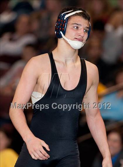 Thumbnail 3 in CIF State Wrestling Championships (Day 1 - Round 3) photogallery.