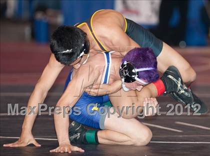 Thumbnail 1 in CIF State Wrestling Championships (Day 1 - Round 3) photogallery.
