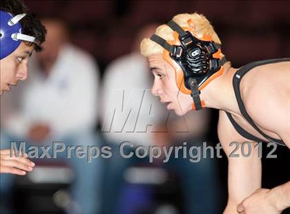 Thumbnail 1 in CIF State Wrestling Championships (Day 1 - Round 3) photogallery.