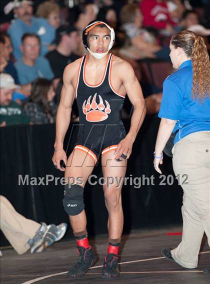 Thumbnail 1 in CIF State Wrestling Championships (Day 1 - Round 3) photogallery.