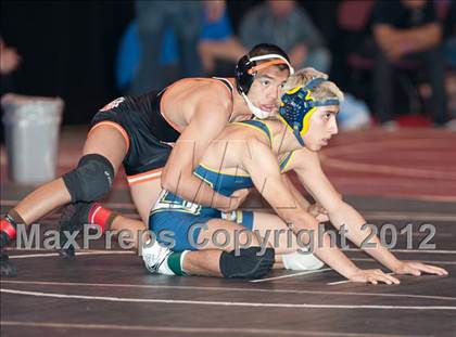 Thumbnail 1 in CIF State Wrestling Championships (Day 1 - Round 3) photogallery.