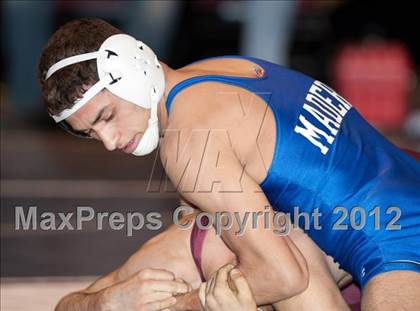 Thumbnail 1 in CIF State Wrestling Championships (Day 1 - Round 3) photogallery.