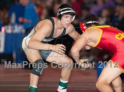 Thumbnail 1 in CIF State Wrestling Championships (Day 1 - Round 3) photogallery.