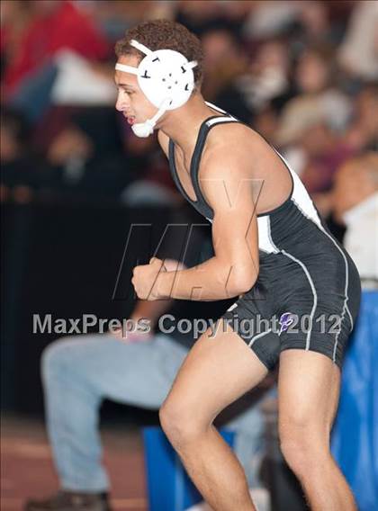 Thumbnail 1 in CIF State Wrestling Championships (Day 1 - Round 3) photogallery.