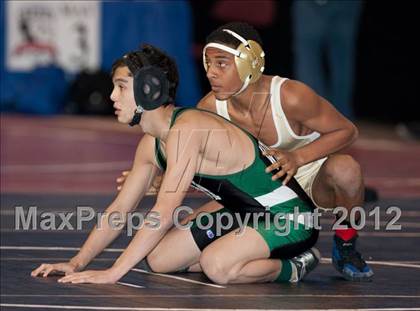 Thumbnail 1 in CIF State Wrestling Championships (Day 1 - Round 3) photogallery.