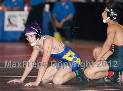 Thumbnail 3 in CIF State Wrestling Championships (Day 1 - Round 3) photogallery.