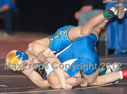 Thumbnail 3 in CIF State Wrestling Championships (Day 1 - Round 3) photogallery.
