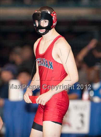 Thumbnail 1 in CIF State Wrestling Championships (Day 1 - Round 3) photogallery.
