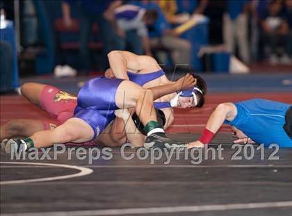 Thumbnail 1 in CIF State Wrestling Championships (Day 1 - Round 3) photogallery.