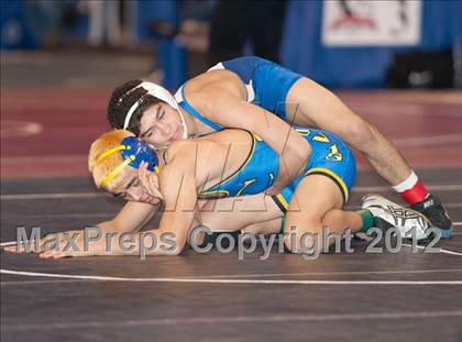 Thumbnail 1 in CIF State Wrestling Championships (Day 1 - Round 3) photogallery.
