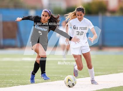 Thumbnail 1 in San Pedro @ El Camino Real (CIF-LA Div-1 Quarterfinal) photogallery.