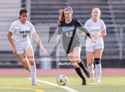 Thumbnail 3 in San Pedro @ El Camino Real (CIF-LA Div-1 Quarterfinal) photogallery.