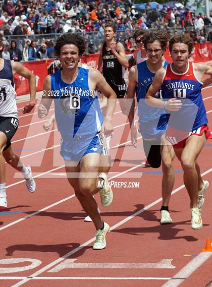 Thumbnail 3 in CHSAA 4A Championships (1600 Meter Run) photogallery.