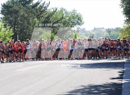Thumbnail 2 in Liberty Bell Cross Country Invitational 2023 photogallery.