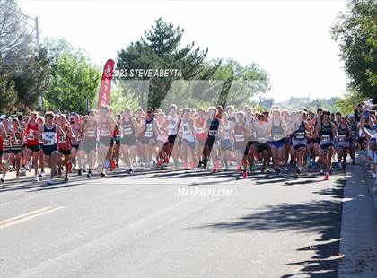 Thumbnail 2 in Liberty Bell Cross Country Invitational 2023 photogallery.