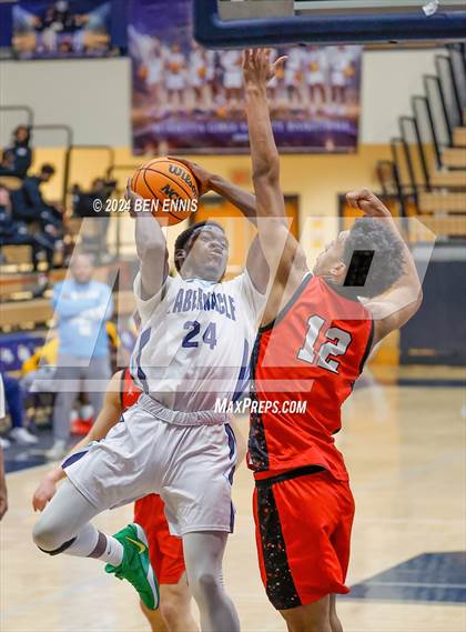 Thumbnail 2 in Albany Academy for Boys vs. Tabernacle Baptist Christian Academy Bahamas (Lemon Street Classic) photogallery.
