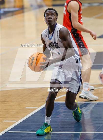 Thumbnail 3 in Albany Academy for Boys vs. Tabernacle Baptist Christian Academy Bahamas (Lemon Street Classic) photogallery.