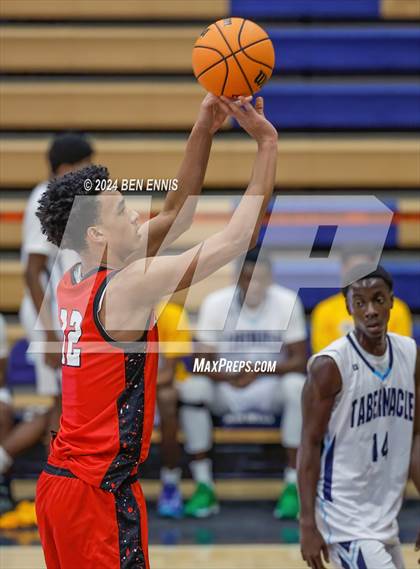 Thumbnail 3 in Albany Academy for Boys vs. Tabernacle Baptist Christian Academy Bahamas (Lemon Street Classic) photogallery.