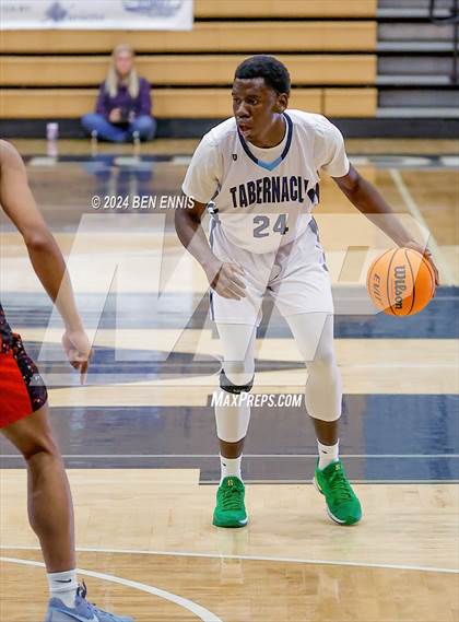 Thumbnail 3 in Albany Academy for Boys vs. Tabernacle Baptist Christian Academy Bahamas (Lemon Street Classic) photogallery.