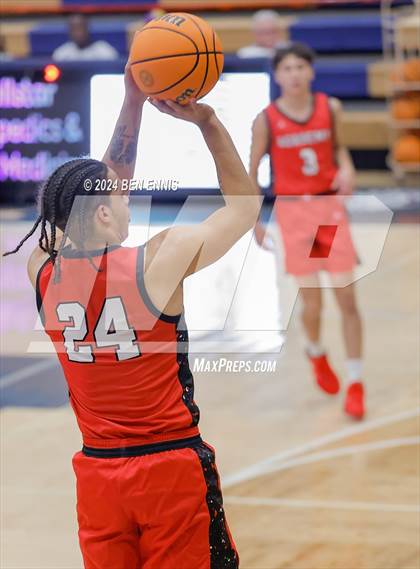 Thumbnail 1 in Albany Academy for Boys vs. Tabernacle Baptist Christian Academy Bahamas (Lemon Street Classic) photogallery.