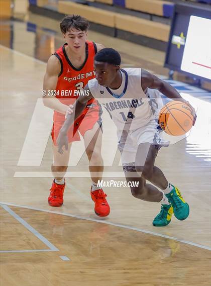 Thumbnail 1 in Albany Academy for Boys vs. Tabernacle Baptist Christian Academy Bahamas (Lemon Street Classic) photogallery.
