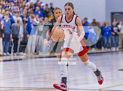 Thumbnail 2 in Bridge City vs Hamshire-Fannett (UIL 4A D2 Basketball Regional Playoff) photogallery.