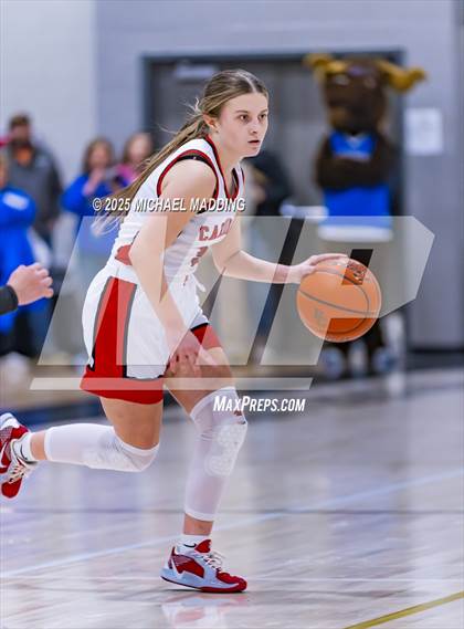 Thumbnail 2 in Bridge City vs Hamshire-Fannett (UIL 4A D2 Basketball Regional Playoff) photogallery.