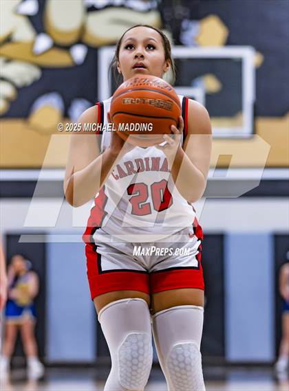 Thumbnail 3 in Bridge City vs Hamshire-Fannett (UIL 4A D2 Basketball Regional Playoff) photogallery.