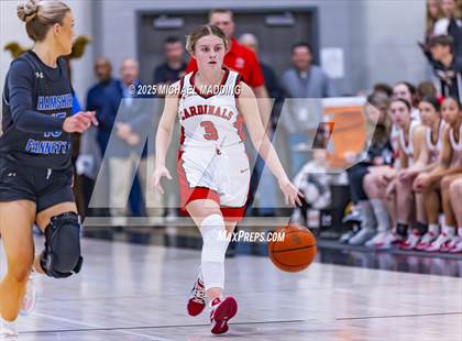 Thumbnail 2 in Bridge City vs Hamshire-Fannett (UIL 4A D2 Basketball Regional Playoff) photogallery.