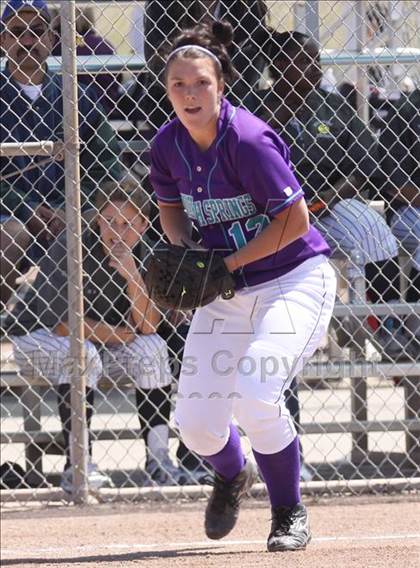 Thumbnail 2 in Clayton Valley vs. Spanish Springs (Livermore Stampede) photogallery.