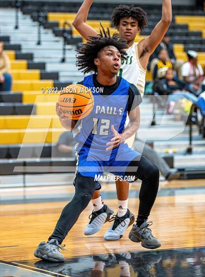 Thumbnail 2 in Pinecrest vs St. Pauls (Robeson County Shoot-out) photogallery.