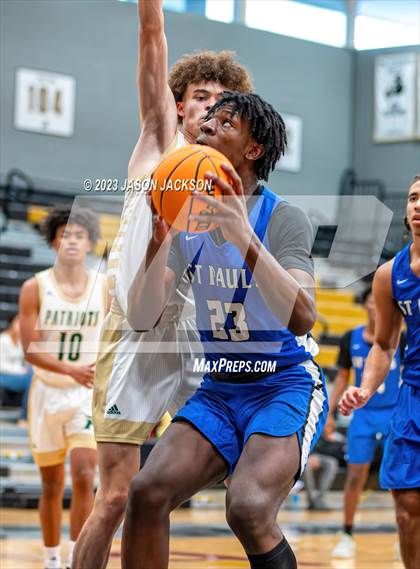 Thumbnail 1 in Pinecrest vs St. Pauls (Robeson County Shoot-out) photogallery.