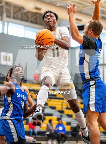 Thumbnail 3 in Pinecrest vs St. Pauls (Robeson County Shoot-out) photogallery.